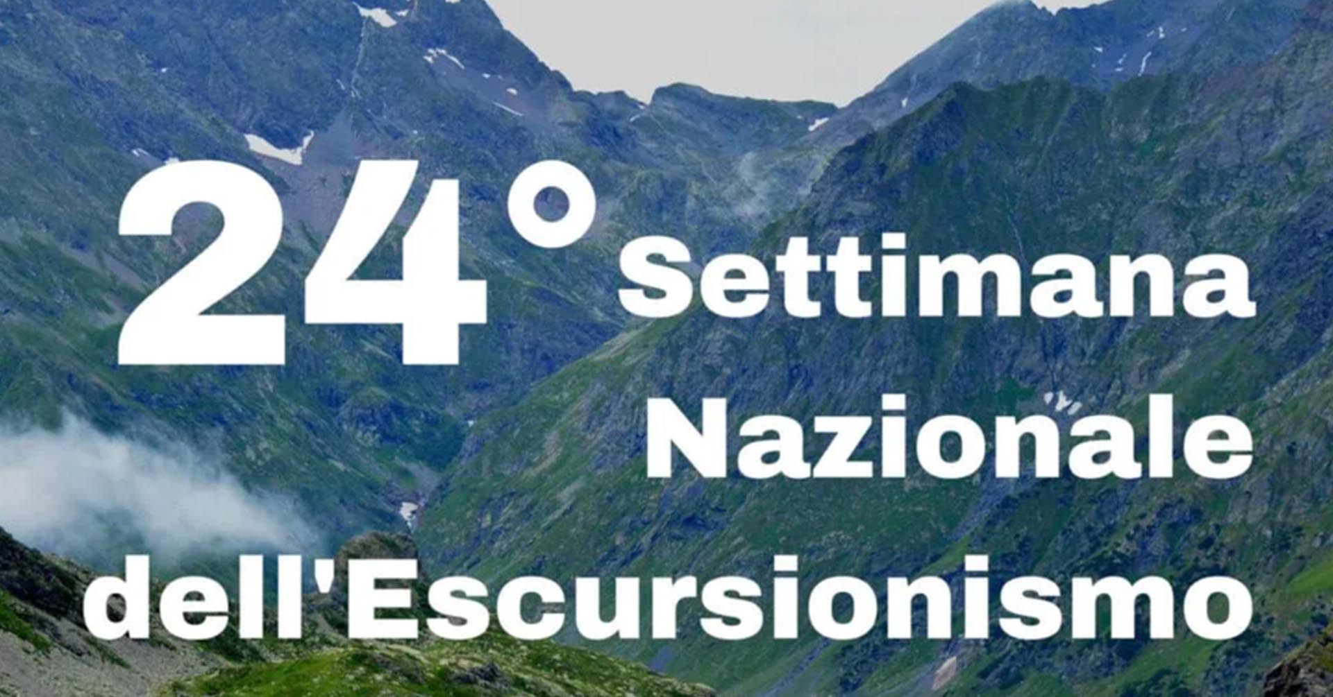 Al via la 24° settimana dell'escursionismo